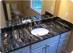 Black Cosmic Granite Finished Product
