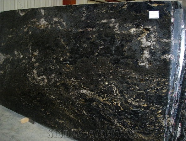 Black Cosmic Granite Slab