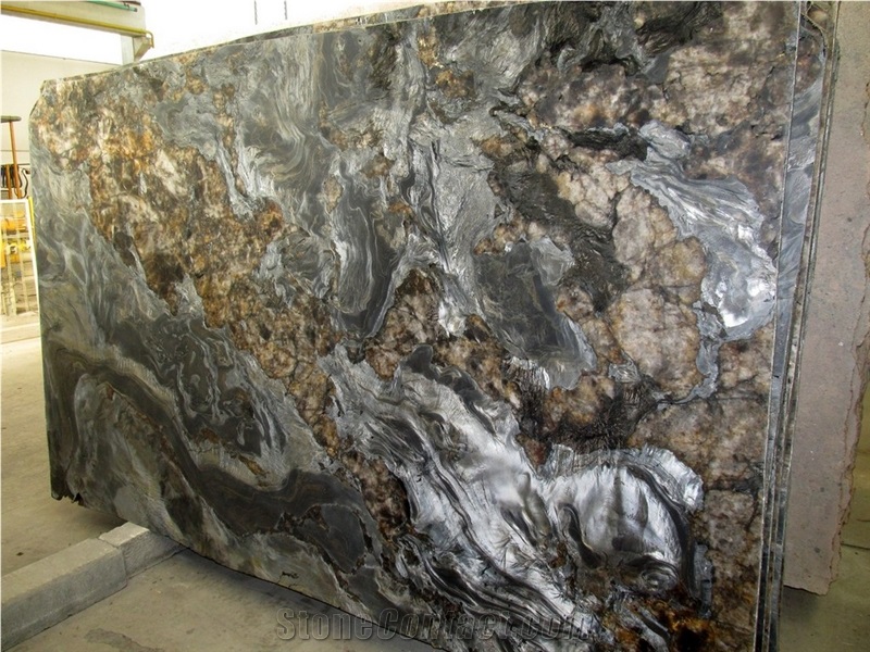 Black Fantasy Granite Slab
