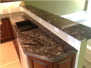 Black Fusion Granite Finished Product
