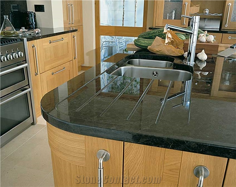 Black Pearl Granite Finished Product