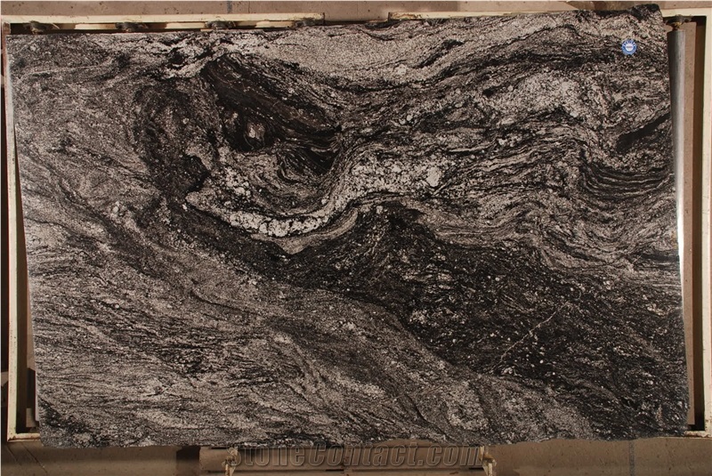 Black Tiger Granite Slab
