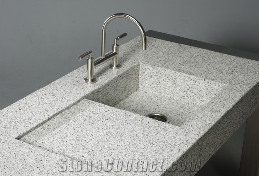Blanco Cristal Granite Finished Product