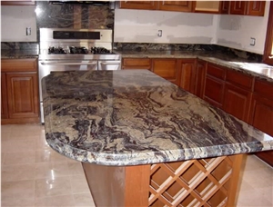 Blue Barracuda Granite Finished Product