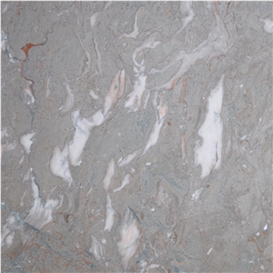 Blue Coral Marble