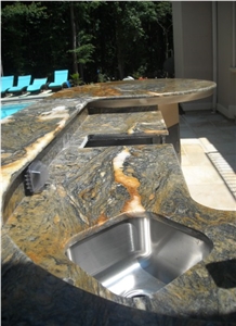 Blue Fire Granite