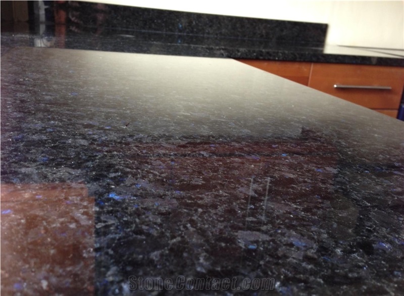 Blue in The Night Granite Finished Product