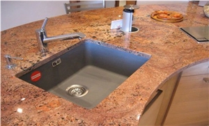 Bordeaux Imperial Granite Finished Product