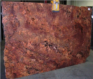 Bordeaux Imperial Granite Slab