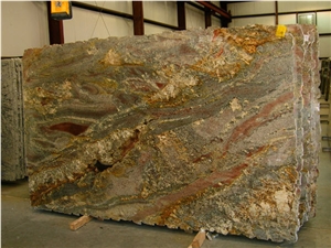 Bordeaux River Gold Granite Slab