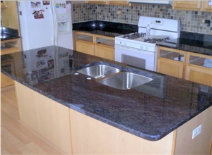 Bros Blue Granite Finished Product