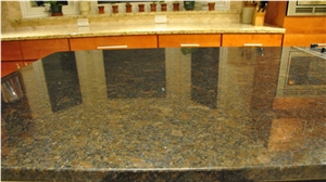 Brown Suede Granite Finished Product