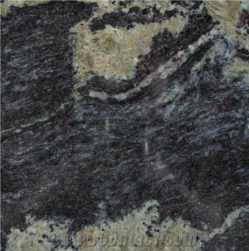 Burgandy Blue Granite 