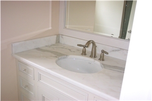Calacatta Crema Marble Finished Product