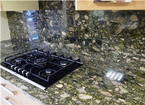 Calypso Green Granite Finished Product