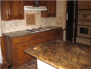 Carmel Brown Granite Finished Product