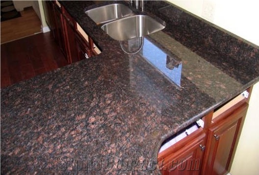 Chestnut Brown Granite Finished Product