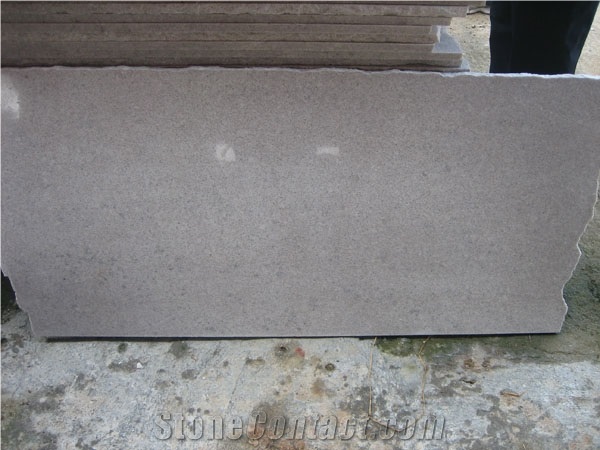 China Pearl White Granite Slab
