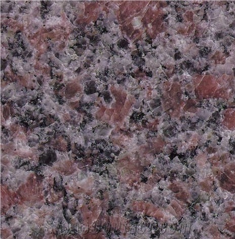 Chinese Mahogany Granite Tile