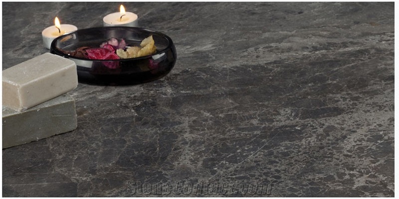 Claros Grey Marble Finished Product
