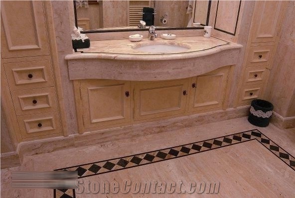 Classic Beige Marble Finished Product
