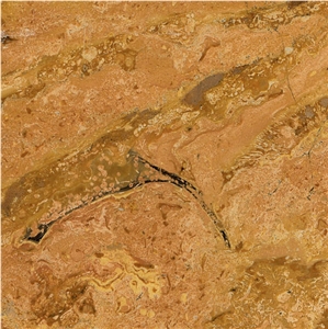Cloudy Gold Marble Tile