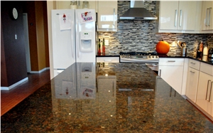 Coffee Brown Granite Finished Product