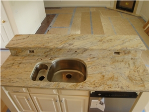 Colonial Gold Granite Finished Product