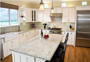 Colonial White Granite Finished Product