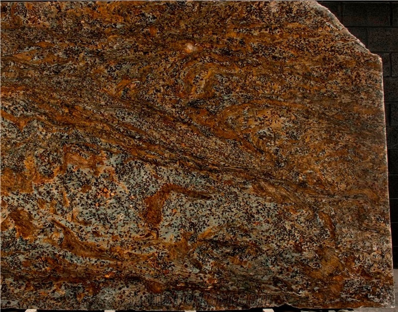 Copper Brown Granite Slab