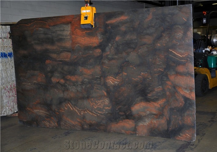 Copper Dune Quartzite Slab
