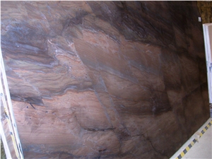 Copper Dune Brown Quartzite Slab