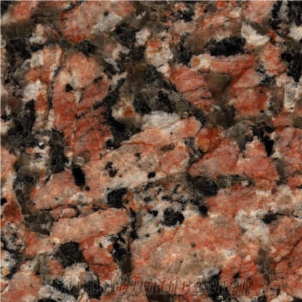 Coral Red Granite 