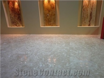 Cream Galaxy Marble Finished Product