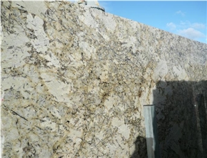Crystal Cream Granite Slab