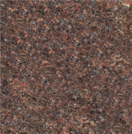 Dakota Mahogany Granite Tile
