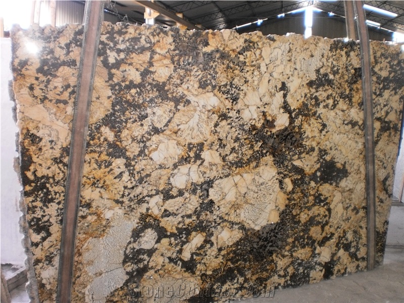 Delicatus Brown Granite Slab