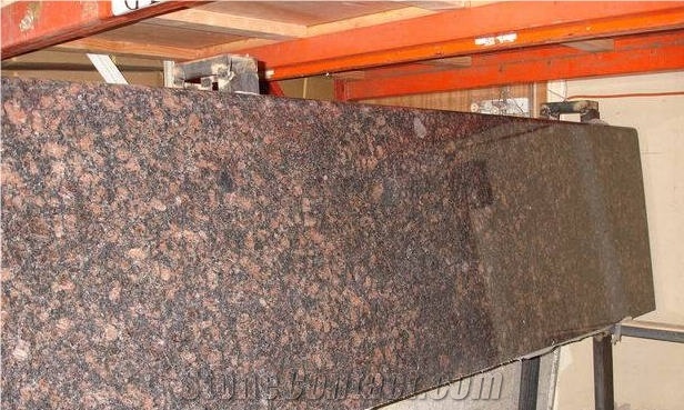 English Brown Granite Slab