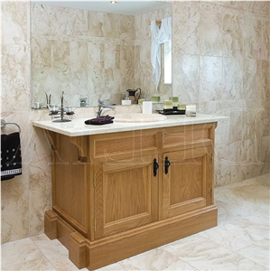 Fantastico Beige Marble Finished Product
