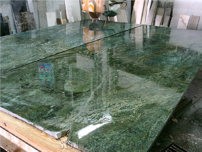 Forest Green Marble Finished Product