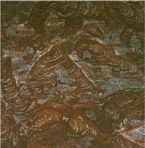 Frosty Flame Marble