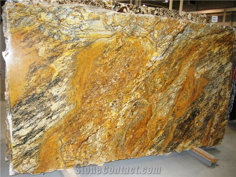 Giallo Capella Granite Slab