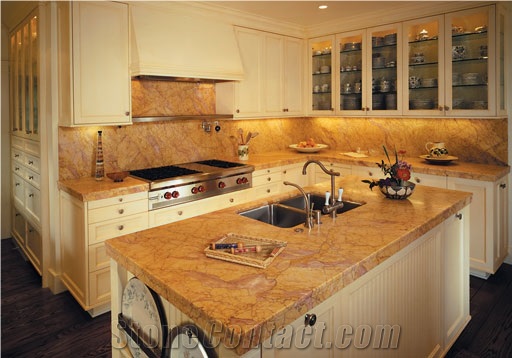 Giallo Siena Marble Finished Product