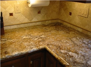 Golden Beach Granite Finished Product