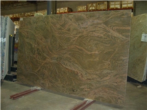 Golden Juparana Granite Slab
