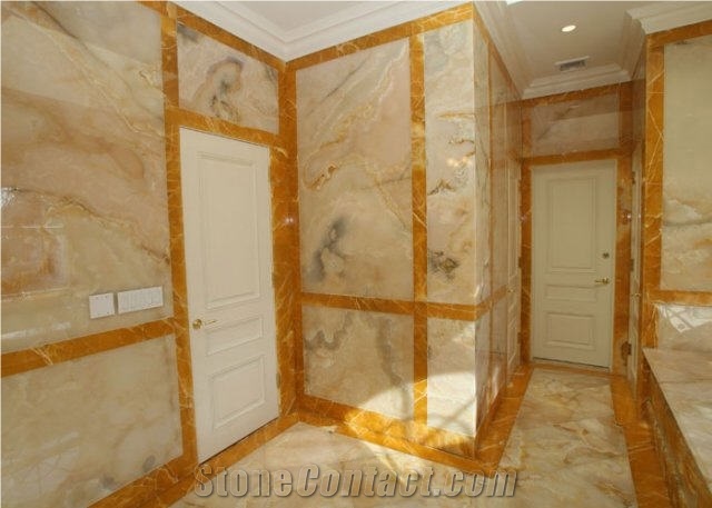 Golden Yellow Onyx Finished Product