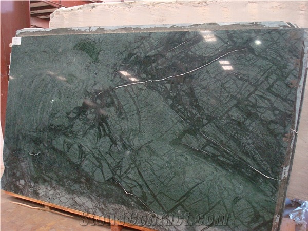 Imperial Green Marble Slab