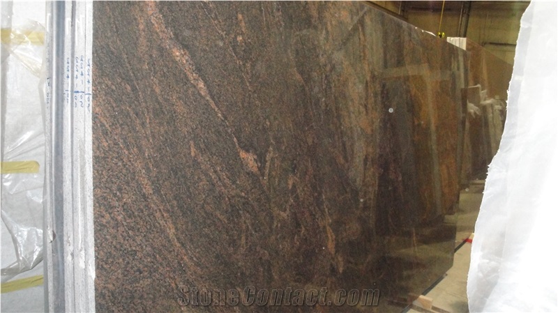 Indian Dakota Mahogany Granite Slab
