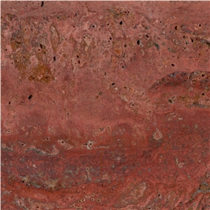 Iran Red Travertine Tile