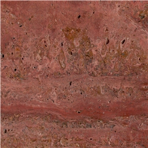 Iran Red Travertine Tile